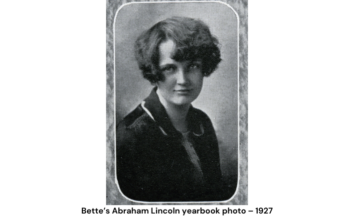 Evan's Yearbook Photo - 1927