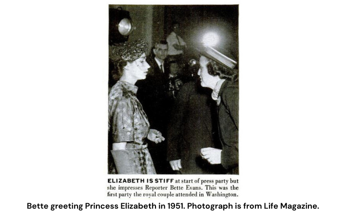 Evans photograph 1951