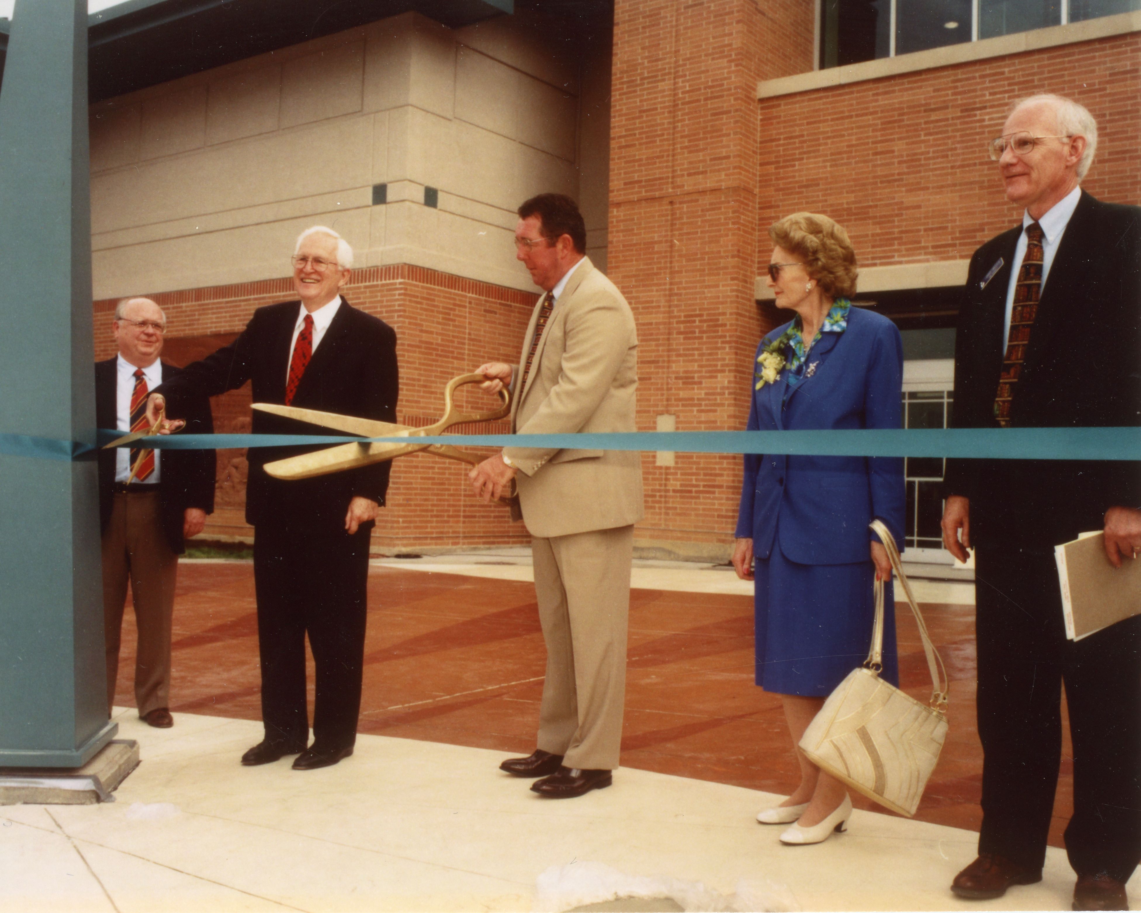 Ribbon cutting