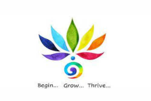 Center for Healing and Hope logo. Begin...Grow...Thrive...