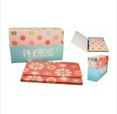 Paper cut photo storage box