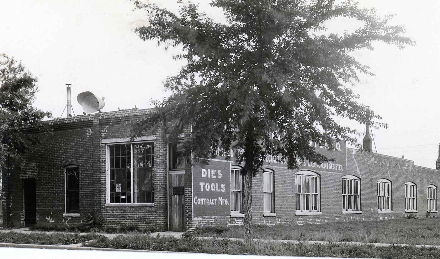 A photo of the Morris Register company building at 2925 West Broadway