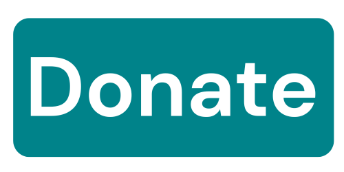 A green button with the word donate in white