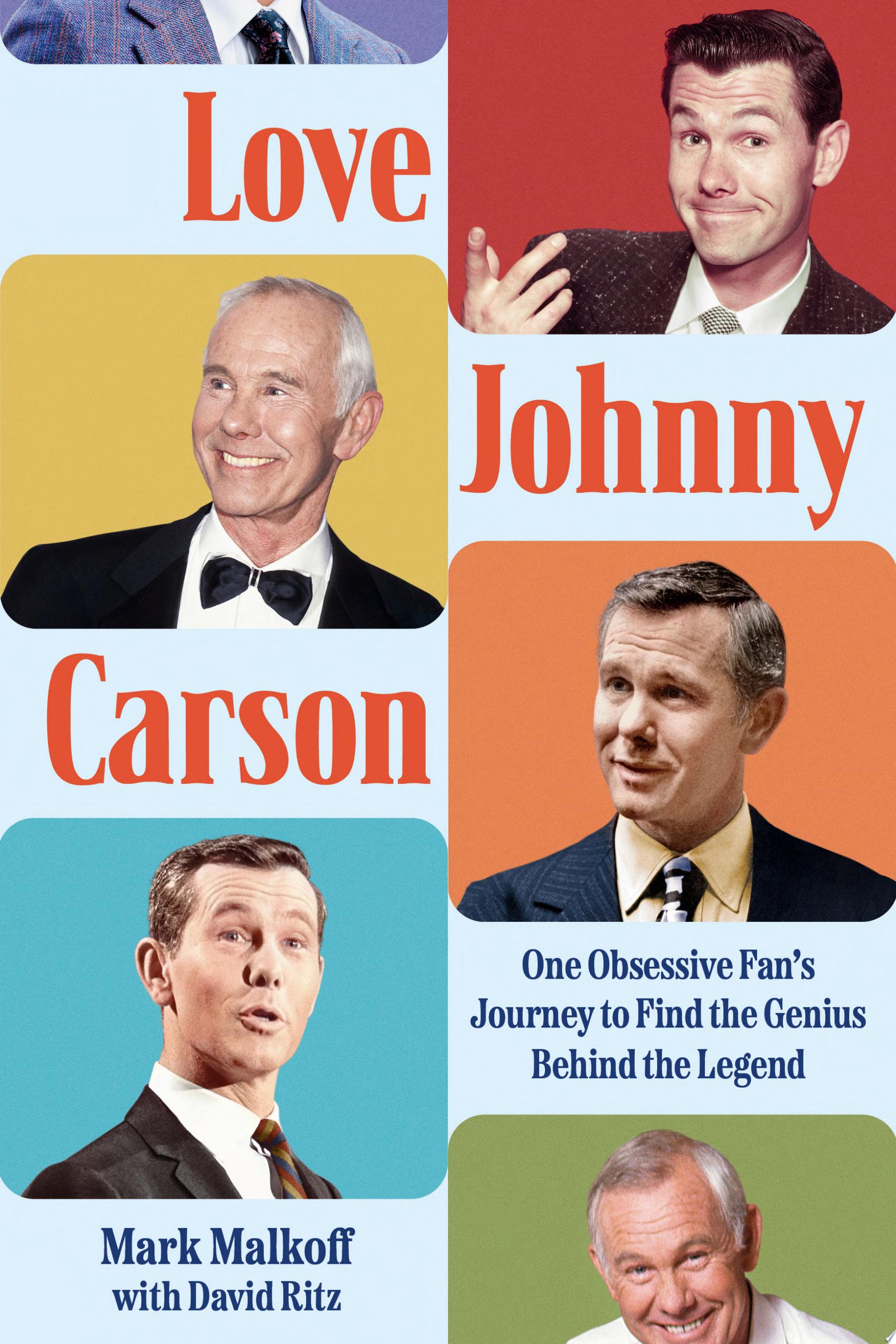 Cover for "Love Johnny Carson" by Mark Malkoff