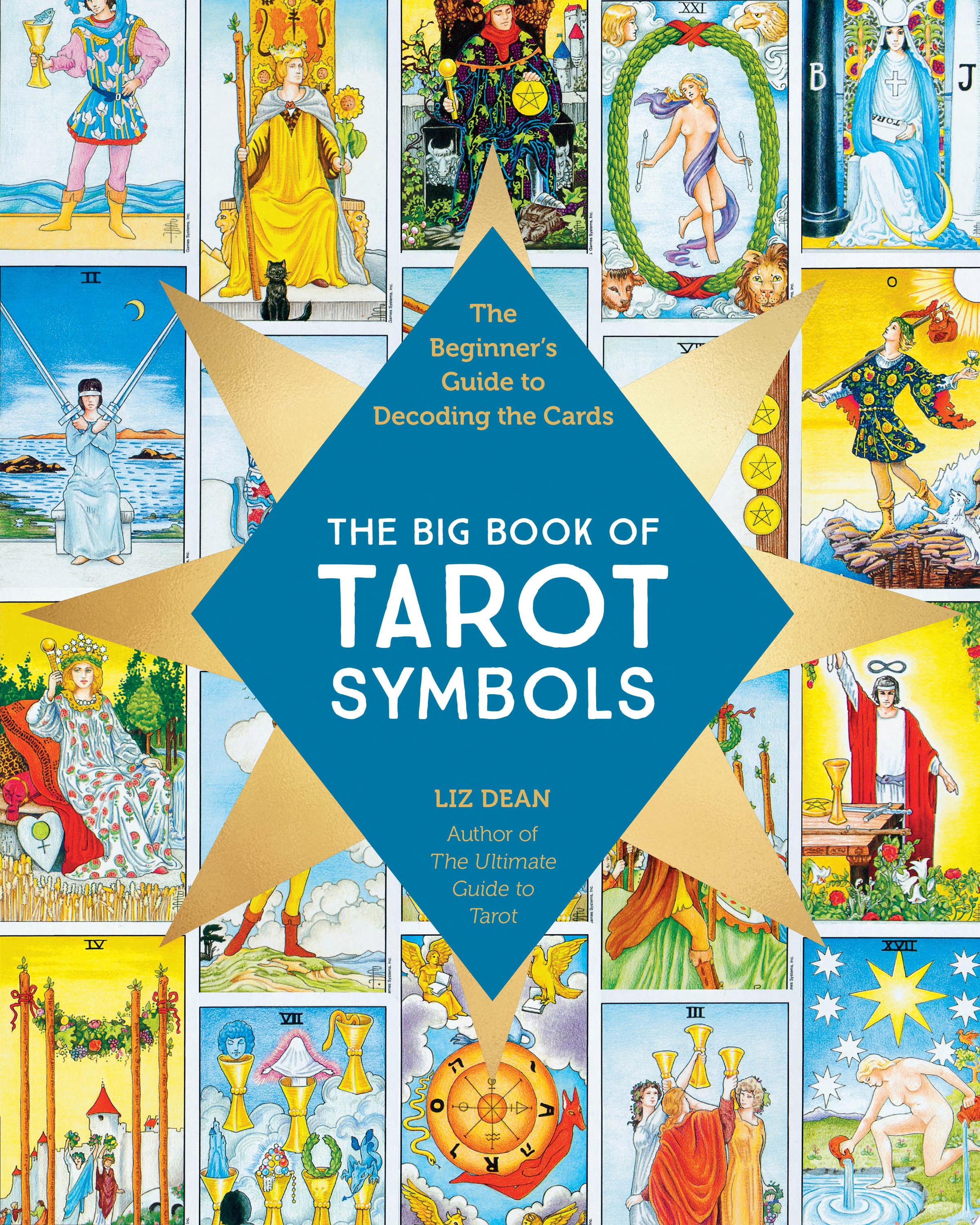 Cover for "The Big Book of Tarot Symbols" by Liz Dean