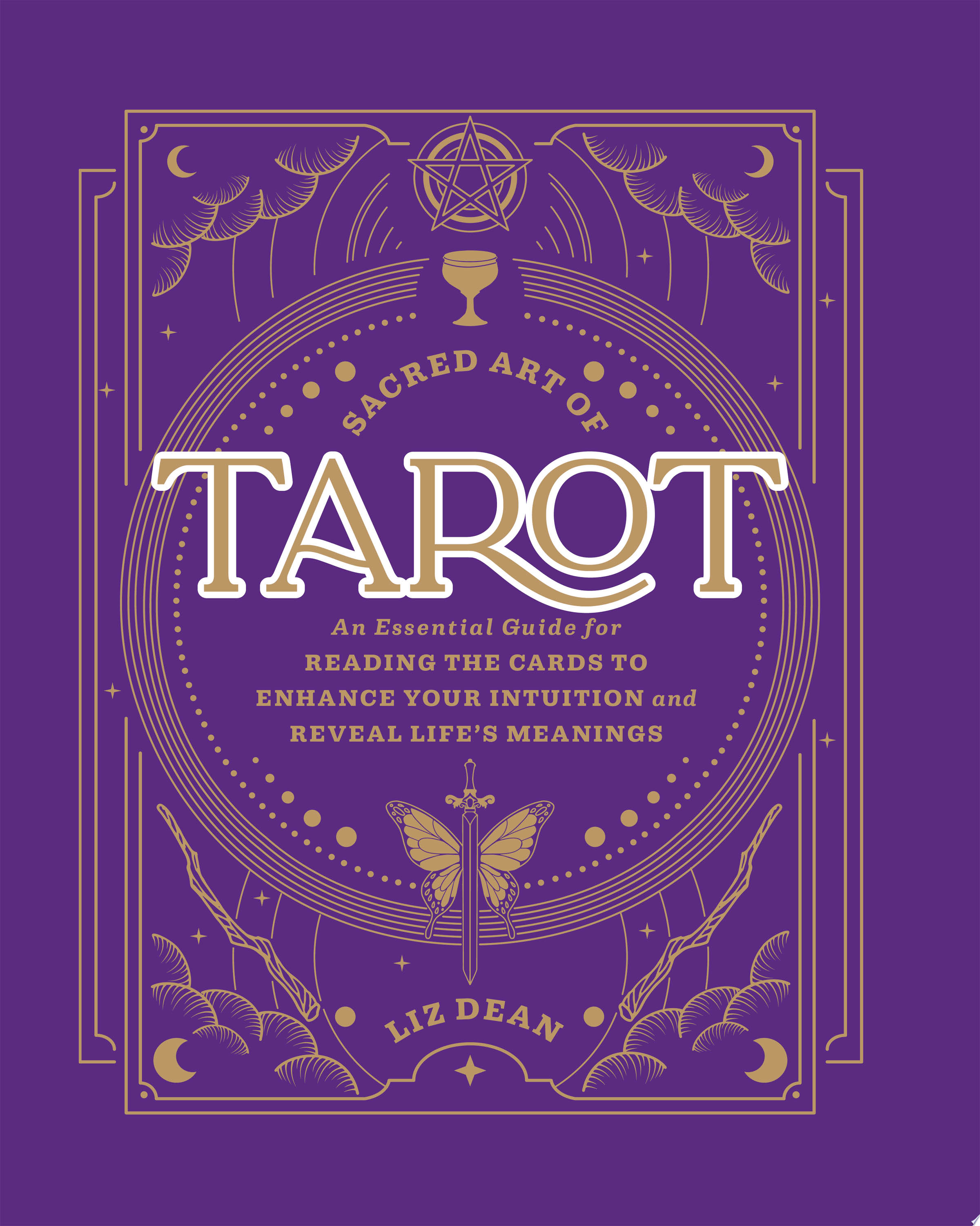 Cover for "Sacred Art of Tarot" by Liz Dean