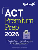 Cover for "ACT Premium Prep 2026" by Heather Waite