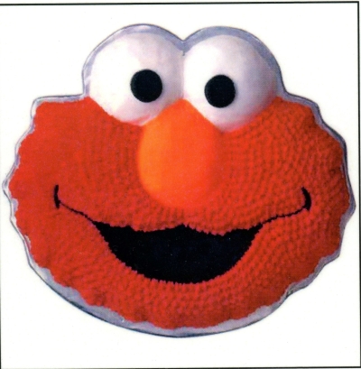 Elmo cake pan