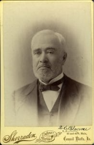 Early Citizens of Council Bluffs - Dexter C. Bloom