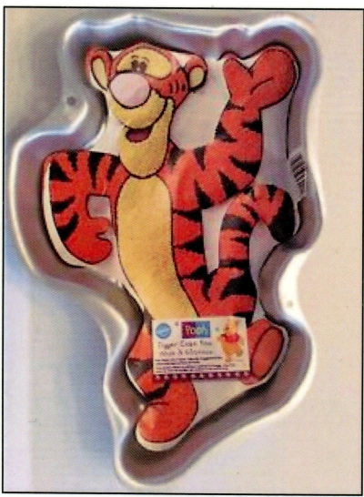 Cartoon Tigger shaped cake pan