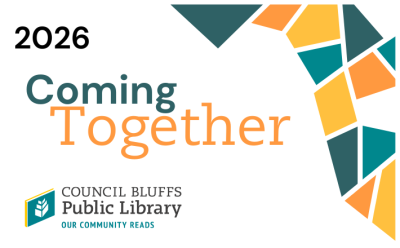 2026 Coming Together Council Bluffs Public Library OUR Community Reads