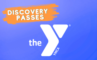 Discovery Passes text with The YMCA logo