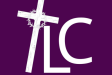 Initials TLC, where the T is a crucifix 