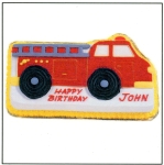Fire truck cake pan