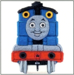 Thomas the Train shaped cake pan