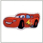 Lightning McQueen cartoon shaped cake pan