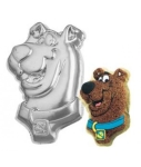 Scooby Doo face shaped cake pan