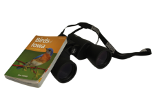 Birds of Iowa Field Guide 2nd Edition by Stan Tekiela and Binoculars