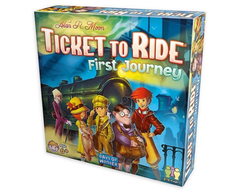 Ticket to Ride board game.