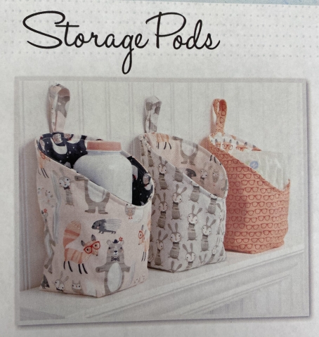 Fabric storage container