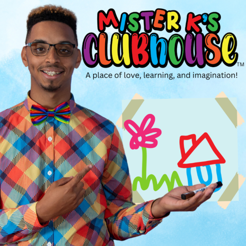 Man in a colorful shirt