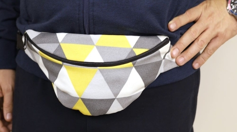 An example of a fanny pack