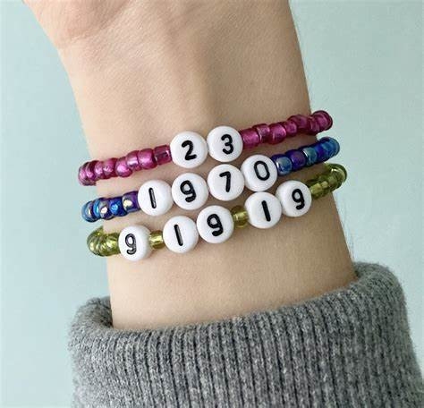 wrist displaying cool binary bracelet