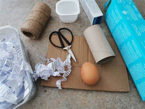 materials for an egg drop challenge