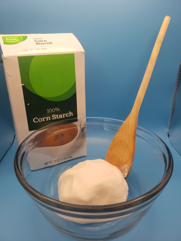 making moon dough example