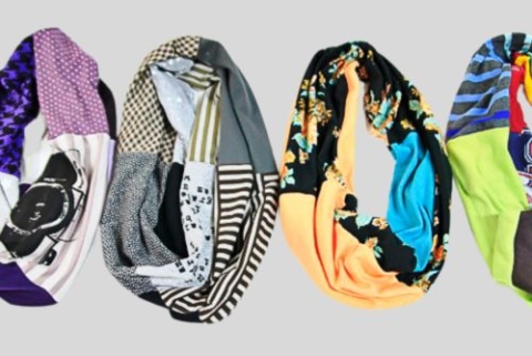 tshirt scarves 