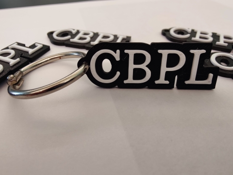 3d Printed CBPL keychain 