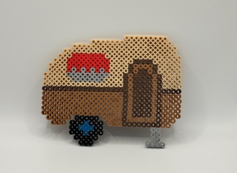 example of perler bead craft