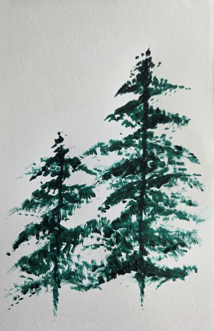 example of bob ross painting