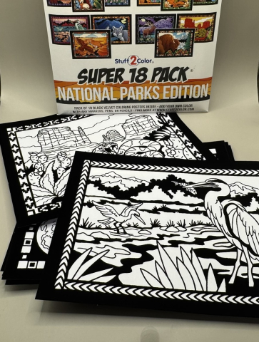 Velvet pictures to color.