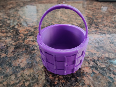Purple May Basket 