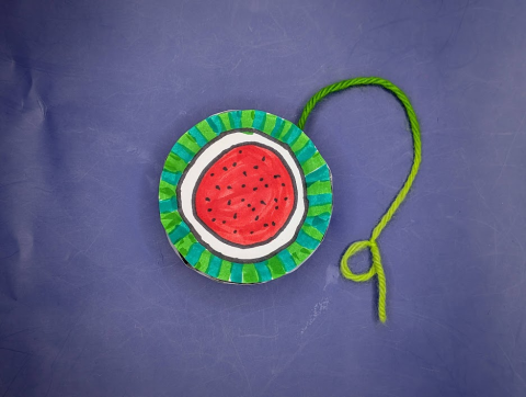 Watermelon yo-yo.