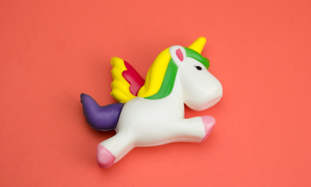 Colorful Unicorn Squishy