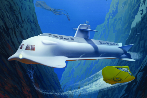 Seaview model from The Voyage to the Bottom of the Sea