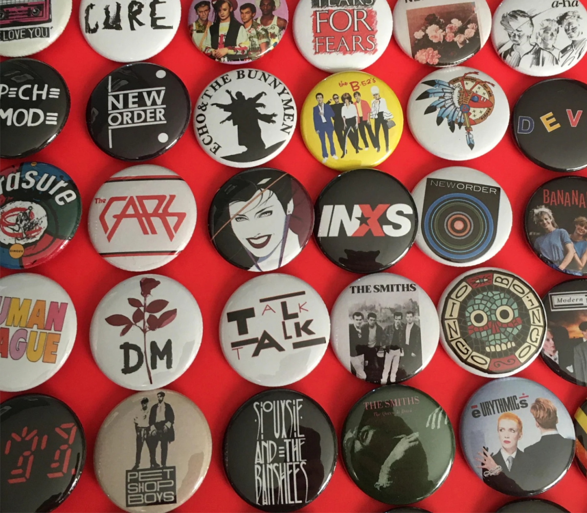 assortment of diy buttons