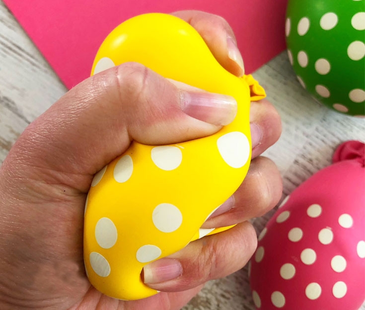 oobleck ball getting smooshed