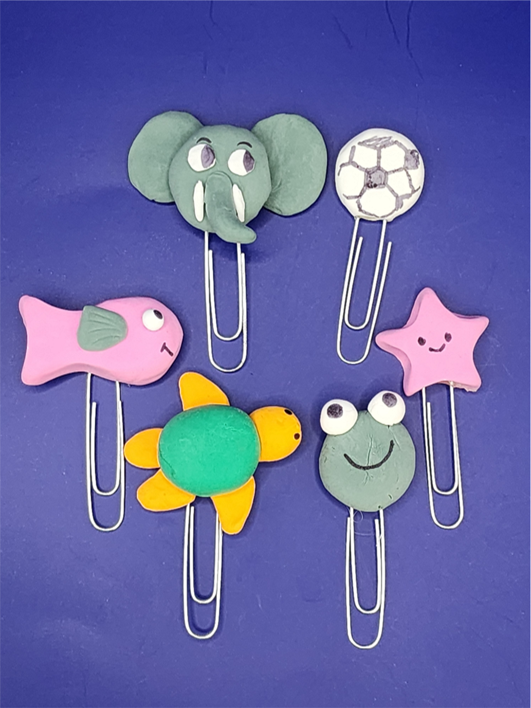 Paper clip bookmarks