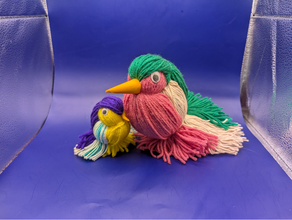 Yarn birds