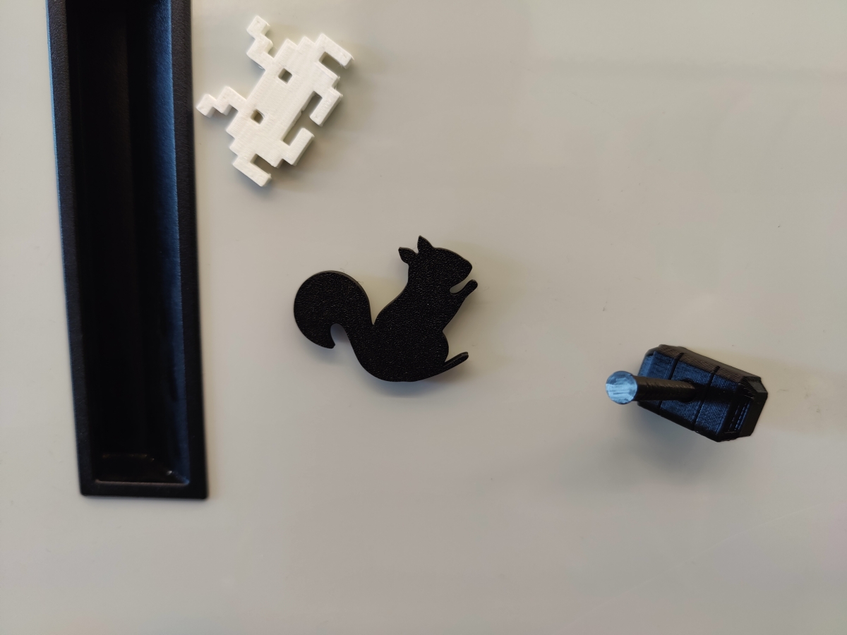 black squirrel magnet