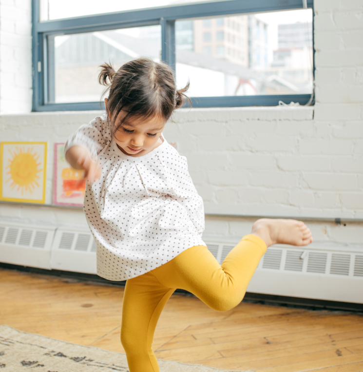 Child dancing.