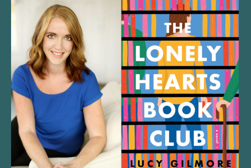 Lucy Gilmore headshot and book cover 