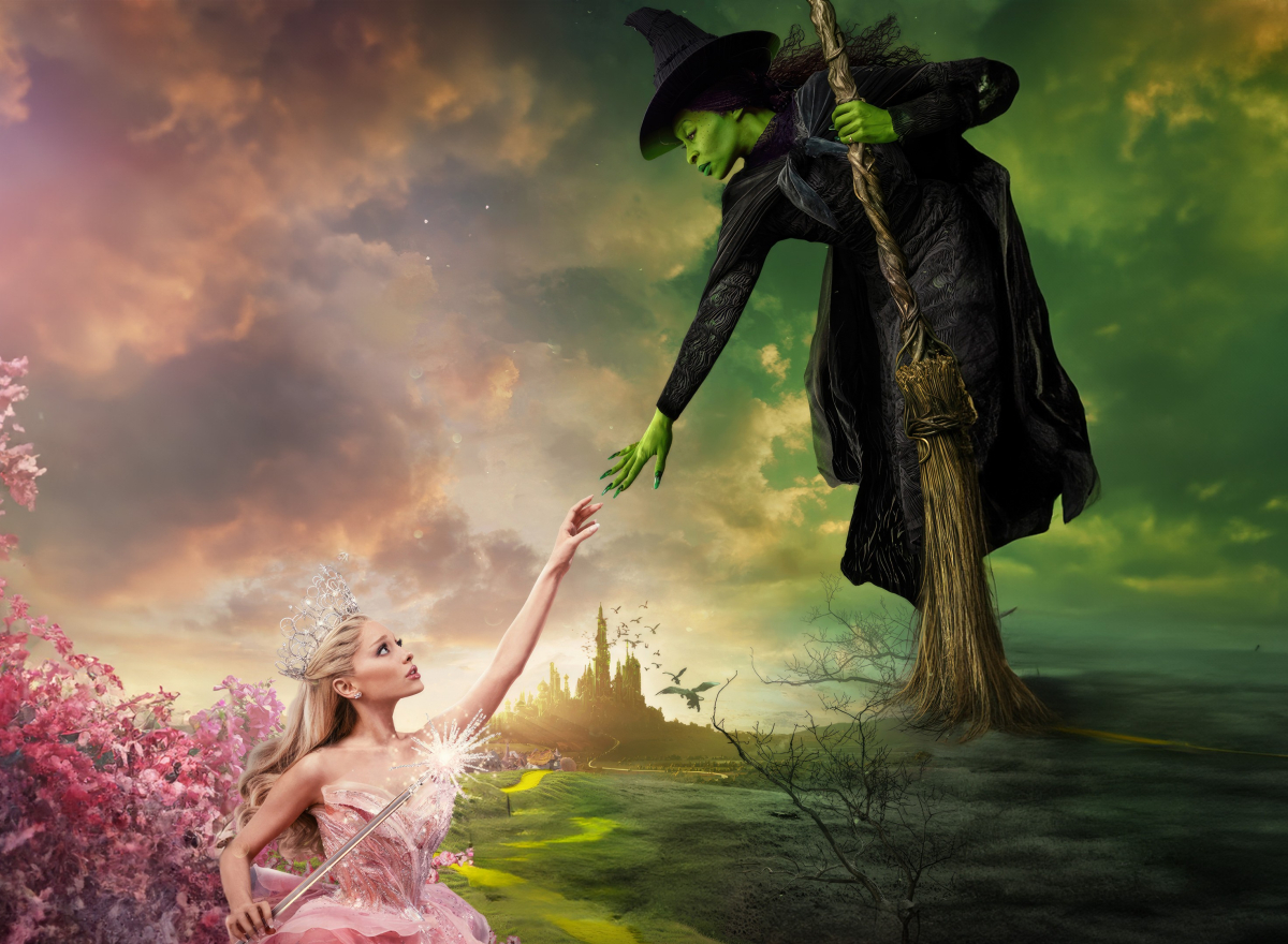 Image of Elphaba and Glinda