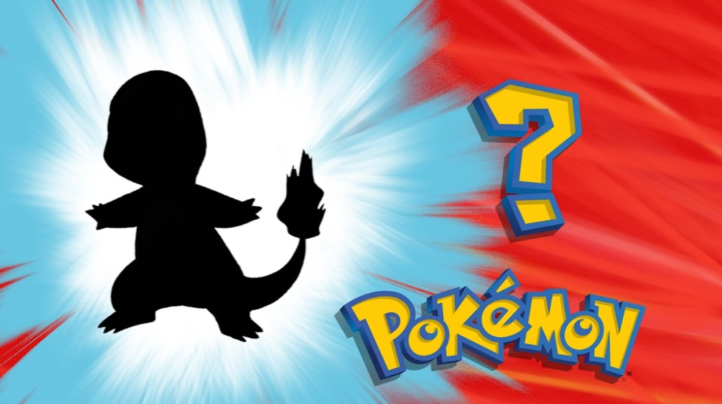 Question mark and a Pokemon character.