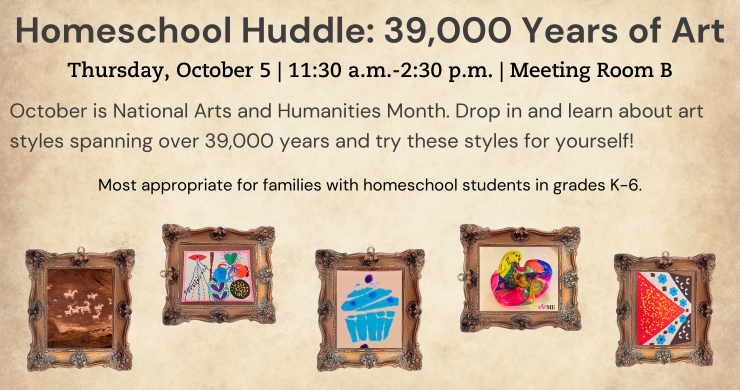 Homeschool Huddle: Art