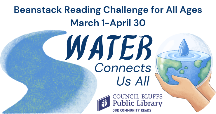 Beanstack Reading Challenge for all ages. March 1-April 30.