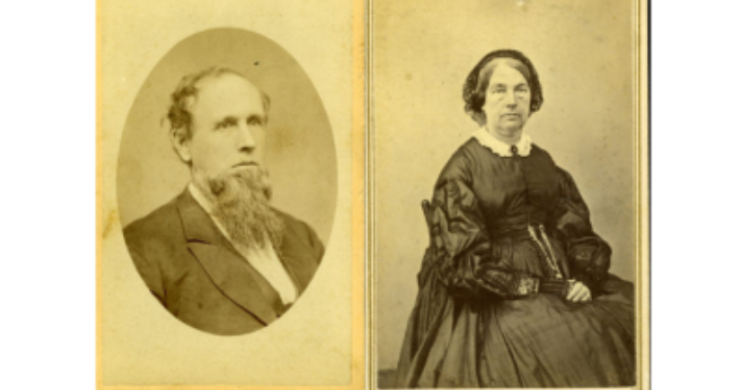 Photo of Jeremiah Folsom and Marcia Hopkins circa 1965